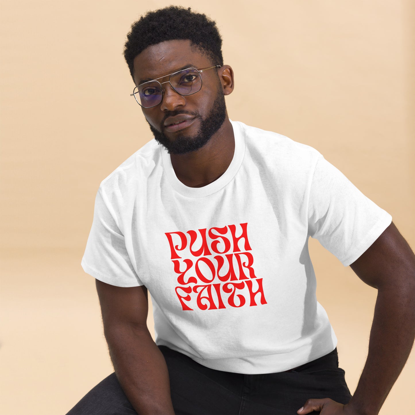 Push Your Faith Men's Classic Tee