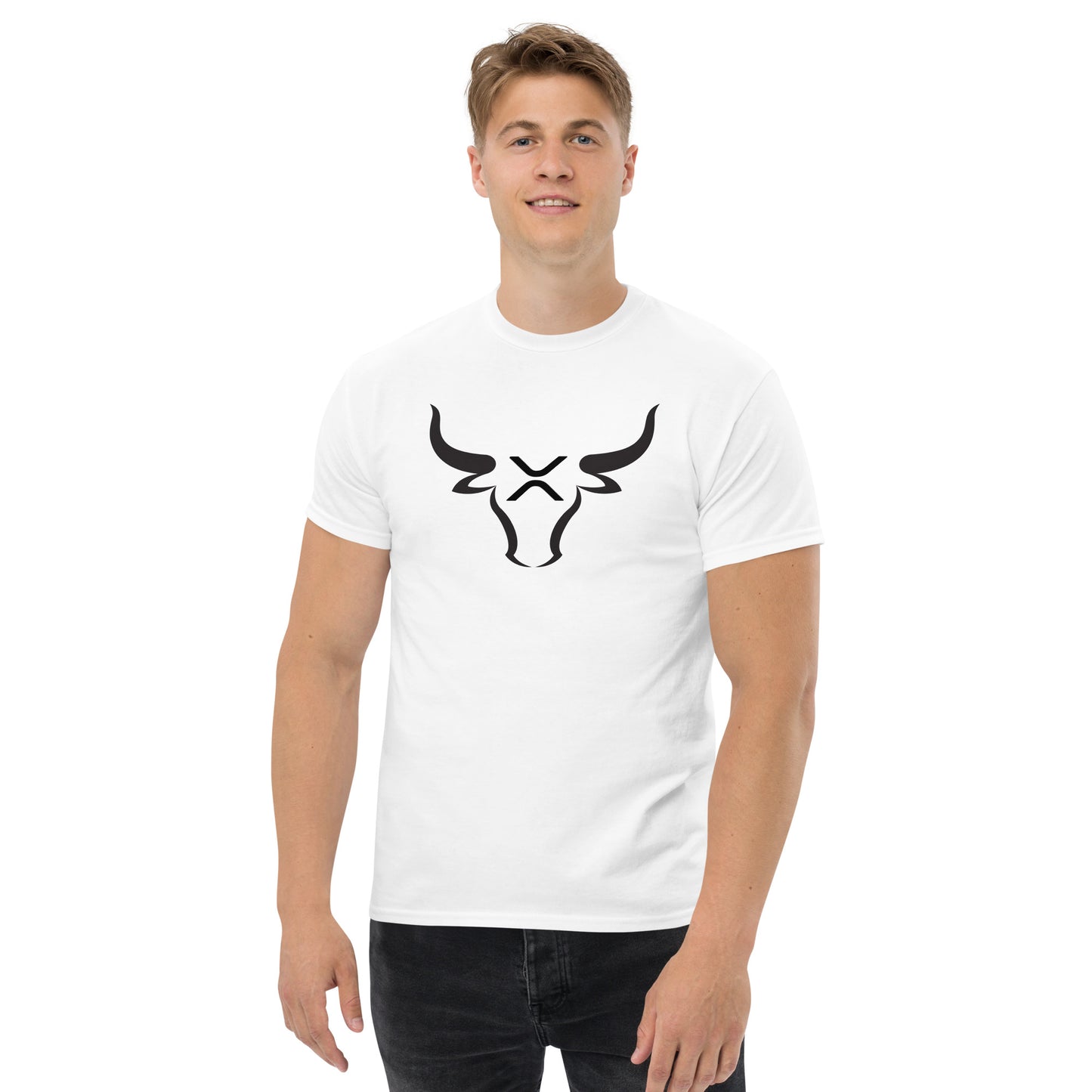 XRP BULL Black Men's classic tee