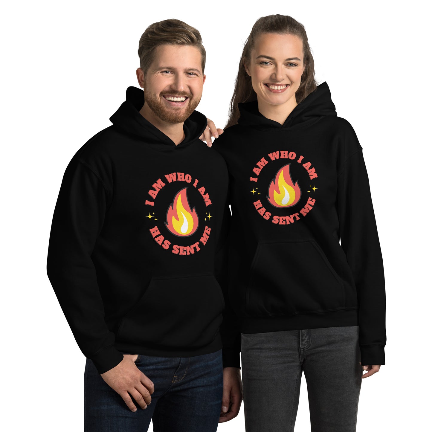 I AM WHO I AM HAS SENT ME Unisex Hoodie