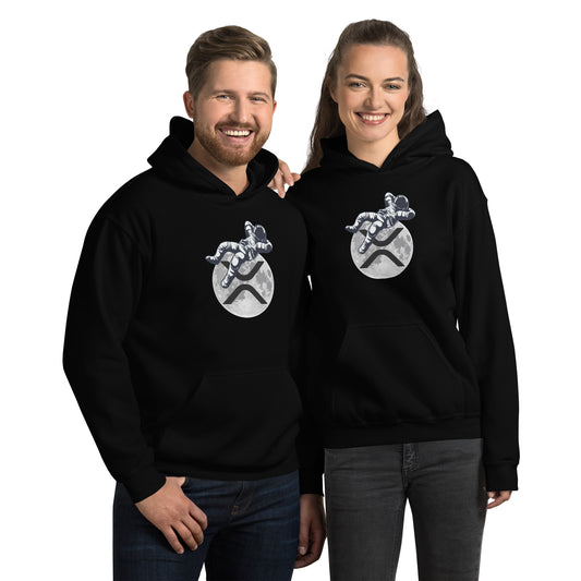 XRP MOON ASTRONAUT Unisex Hoodie