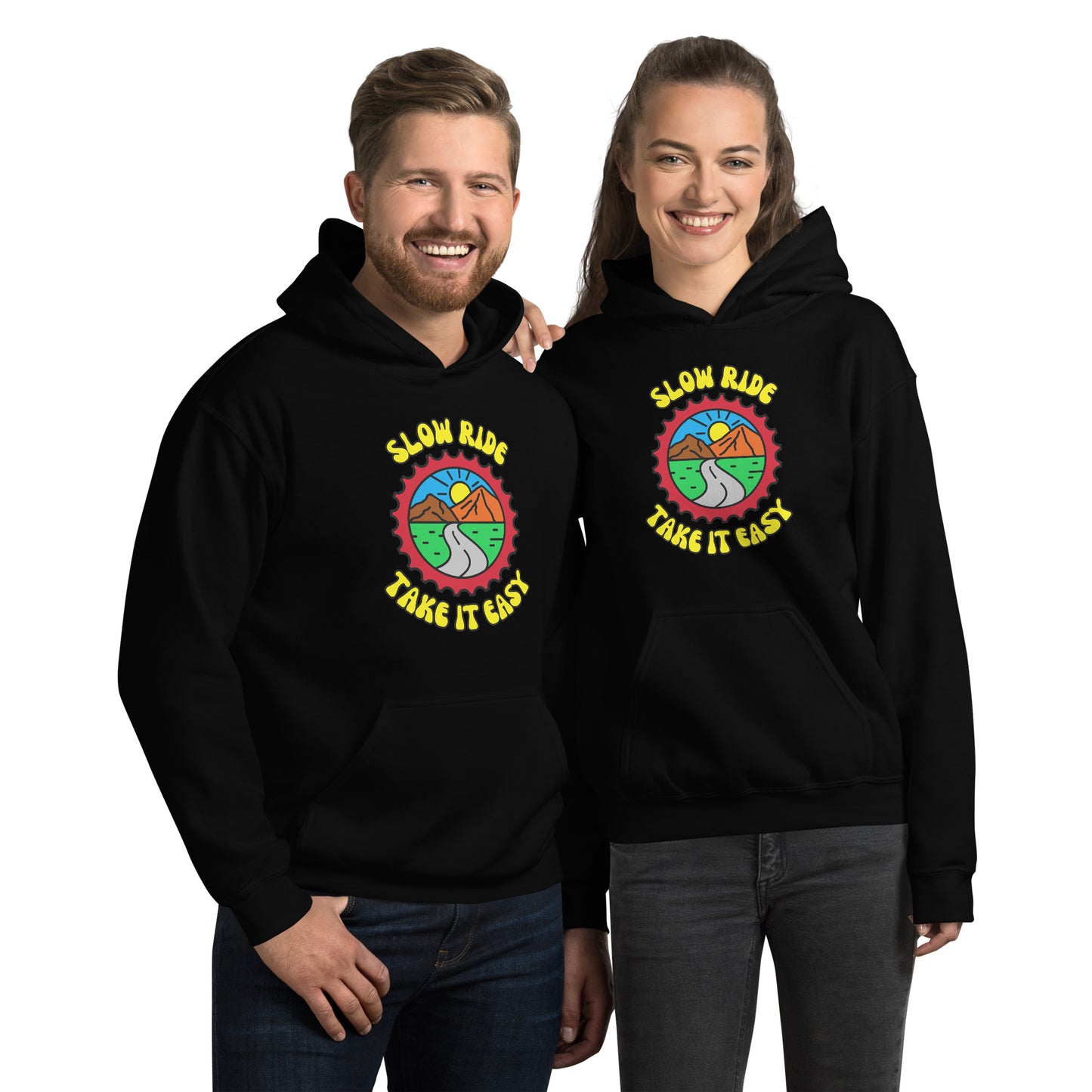 Slow Ride Take It Easy Unisex Hoodie