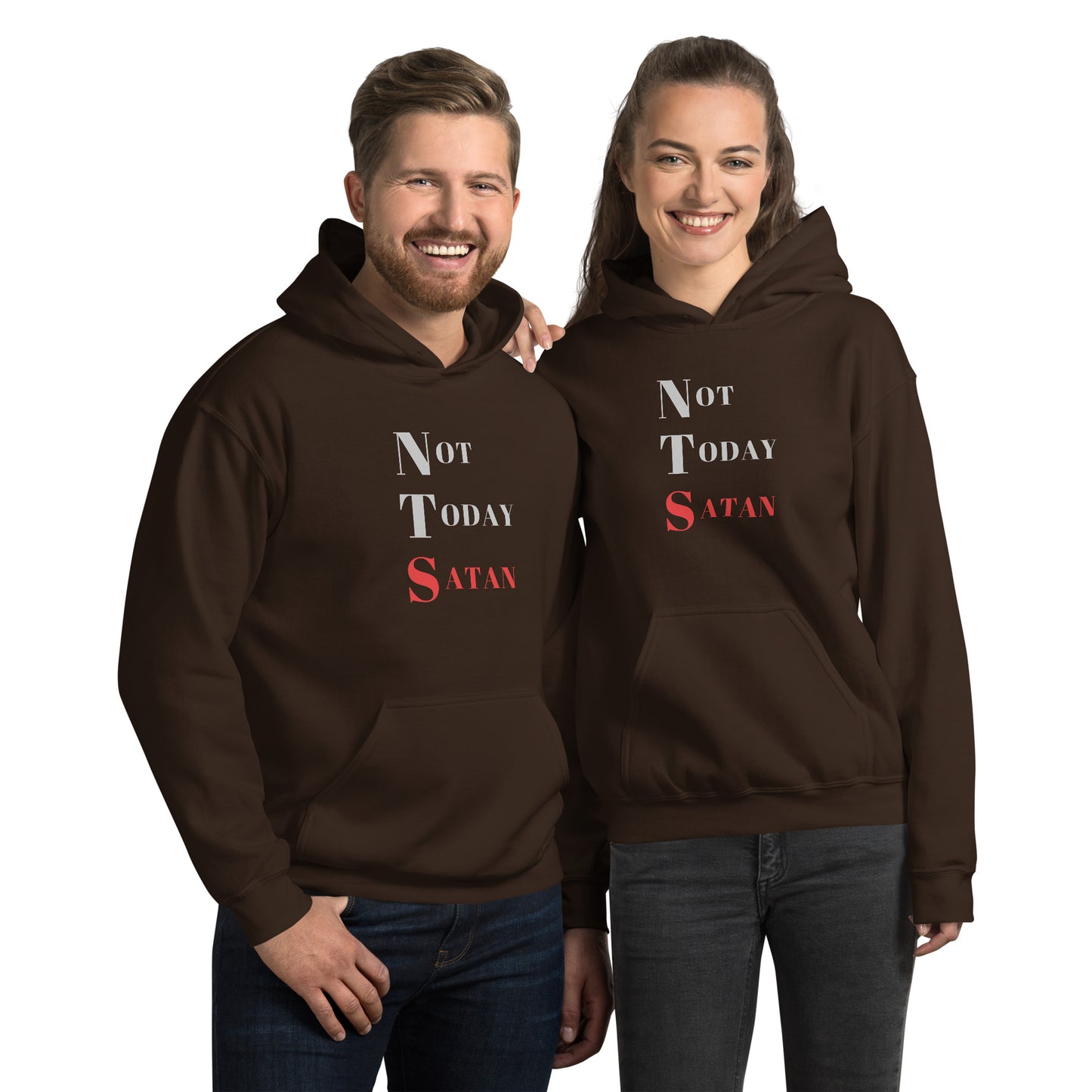 Not Today Satan Unisex Hoodie