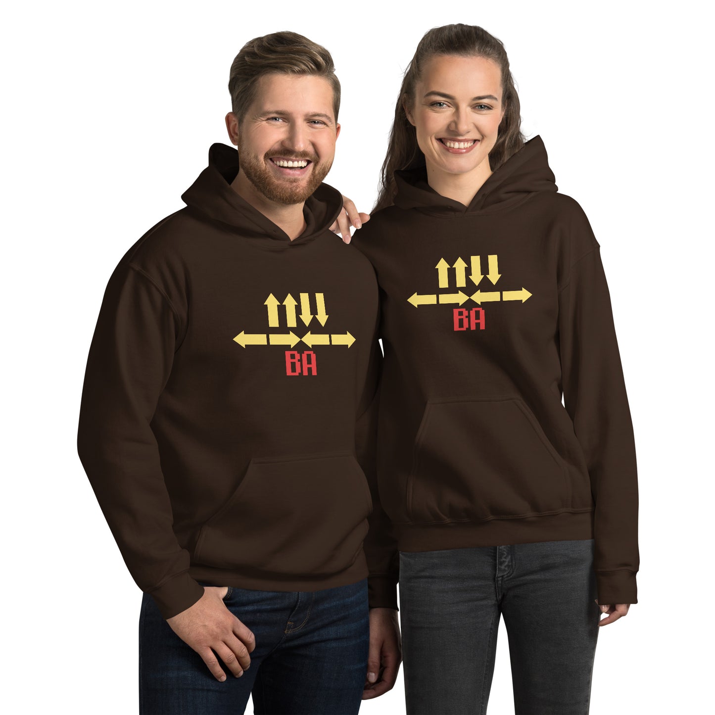 Up Up Dn Dn LF RT LF RT B A Unisex Hoodie
