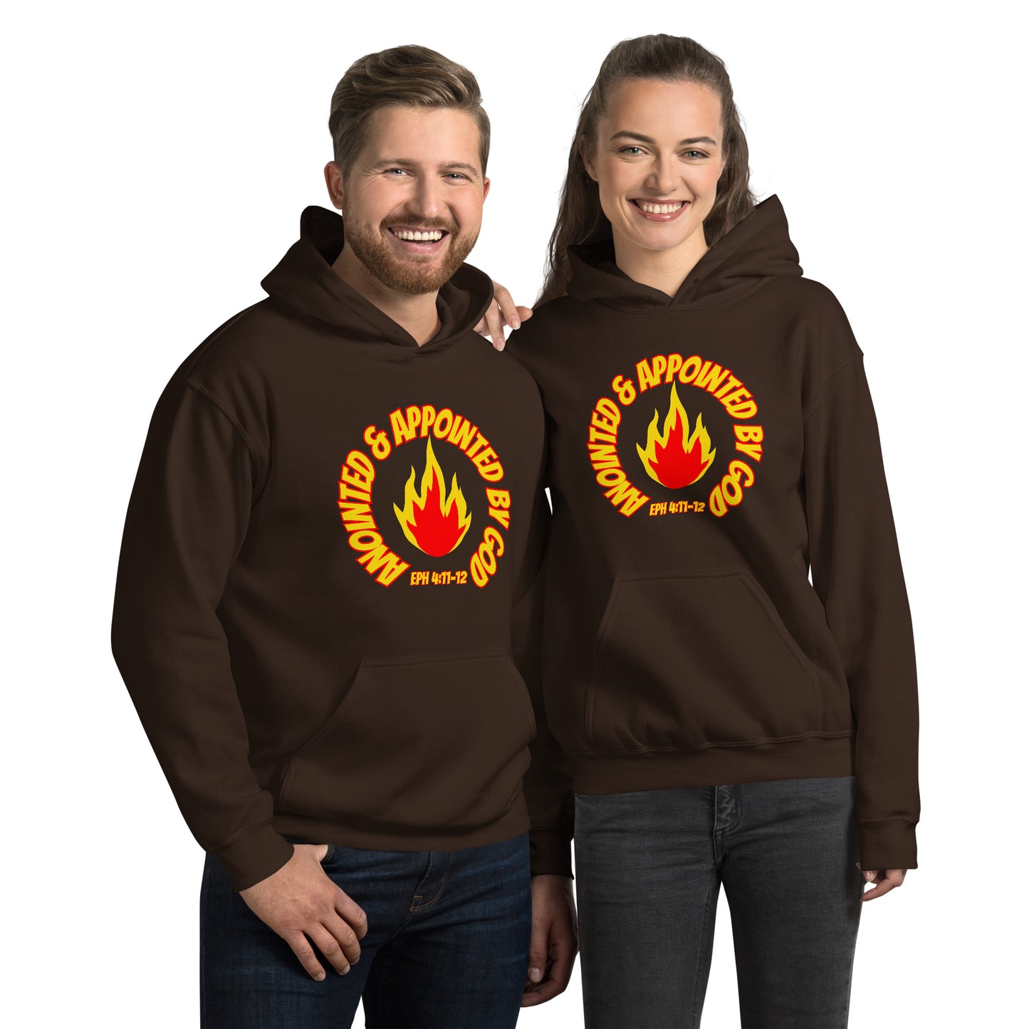 Anointed & Appointed By God Eph 4:11-12 Unisex Hoodie