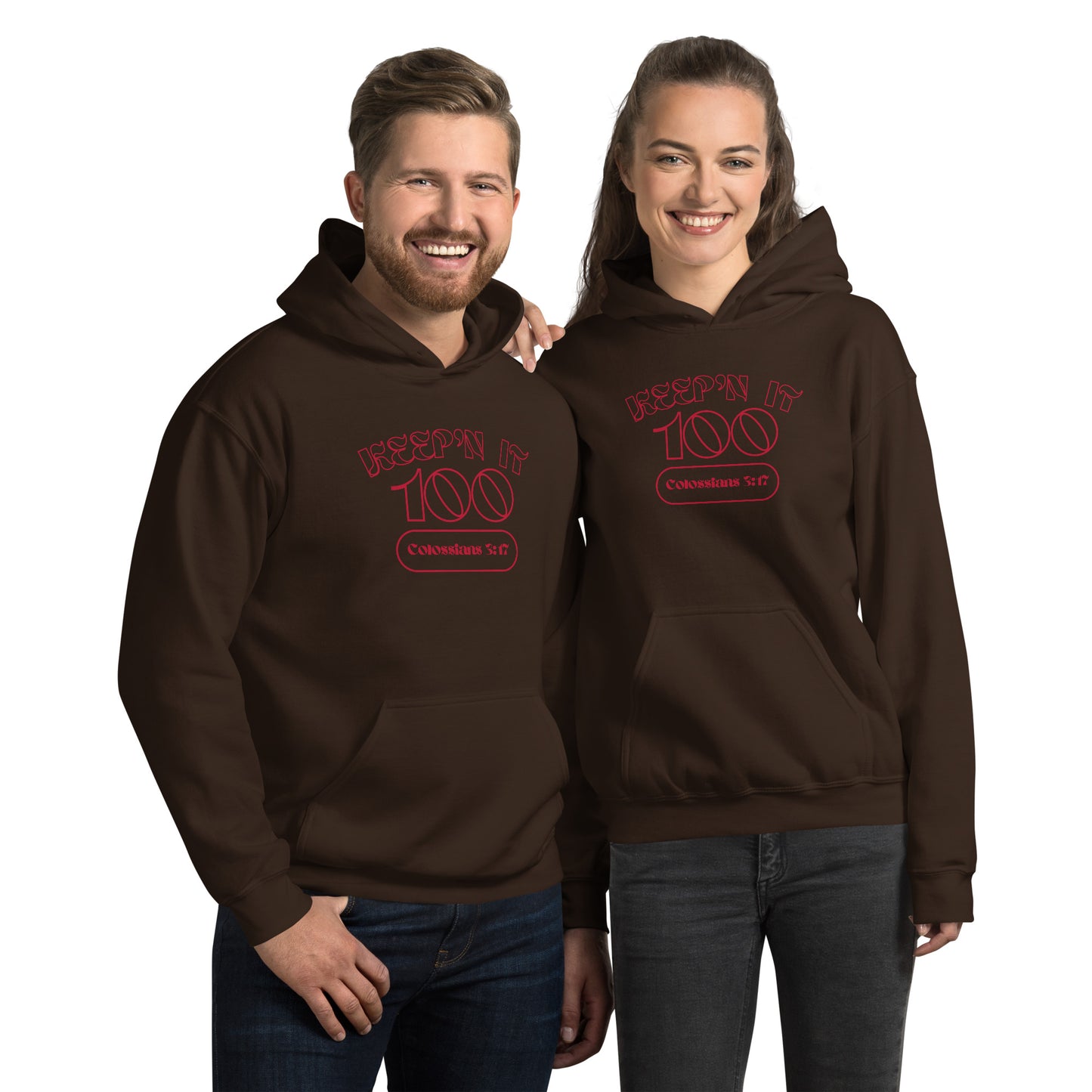 KEEP'N IT 100 Colossians 3:17 Unisex Hoodie