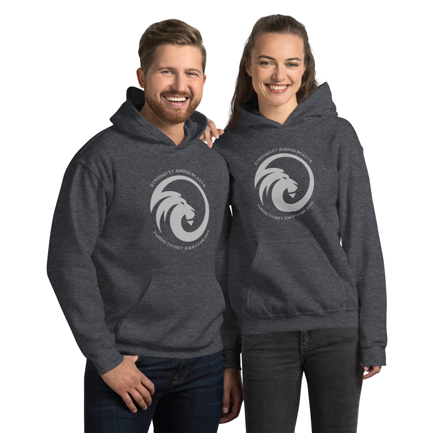 Strongest Among Beasts - Turneth Not Away For Any Unisex Hoodie