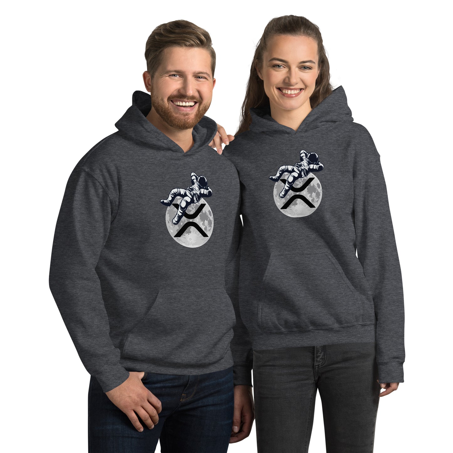XRP MOON ASTRONAUT Unisex Hoodie