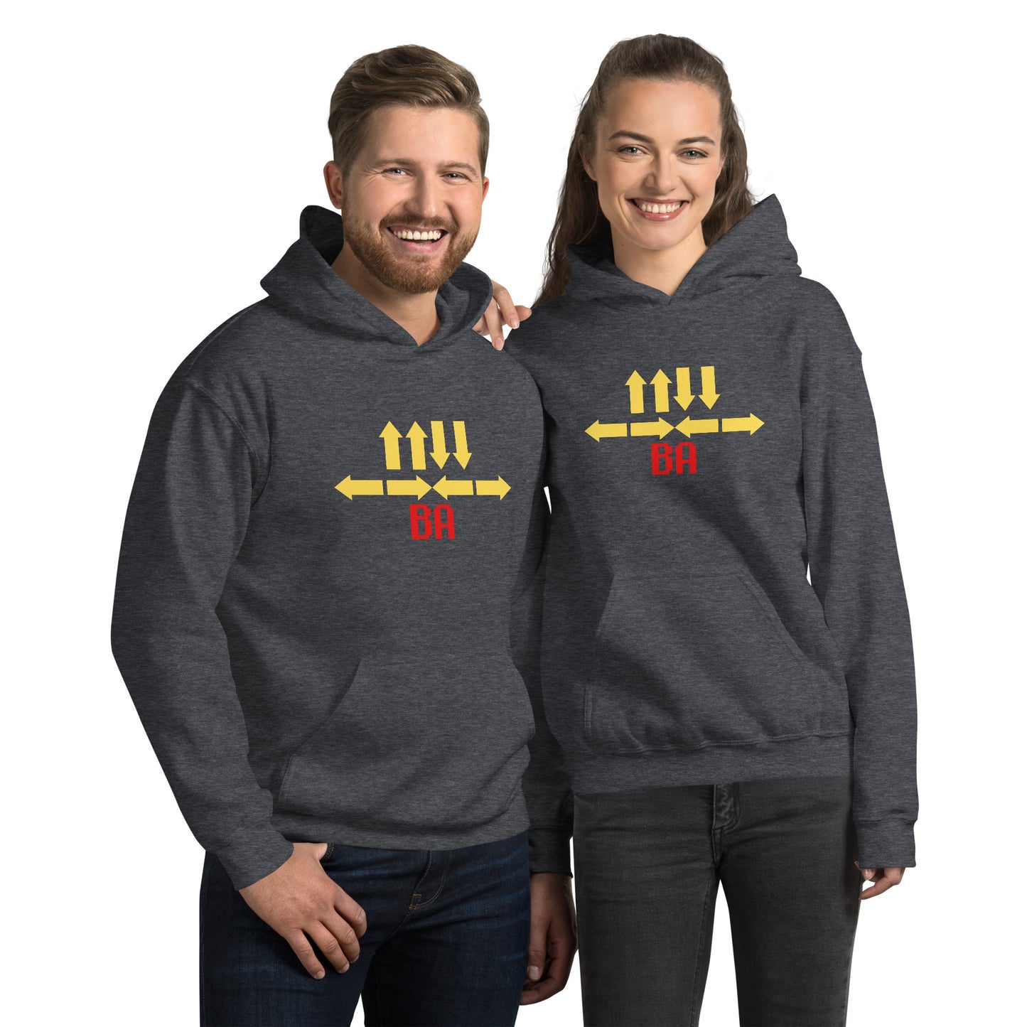 Up Up Dn Dn LF RT LF RT B A Unisex Hoodie