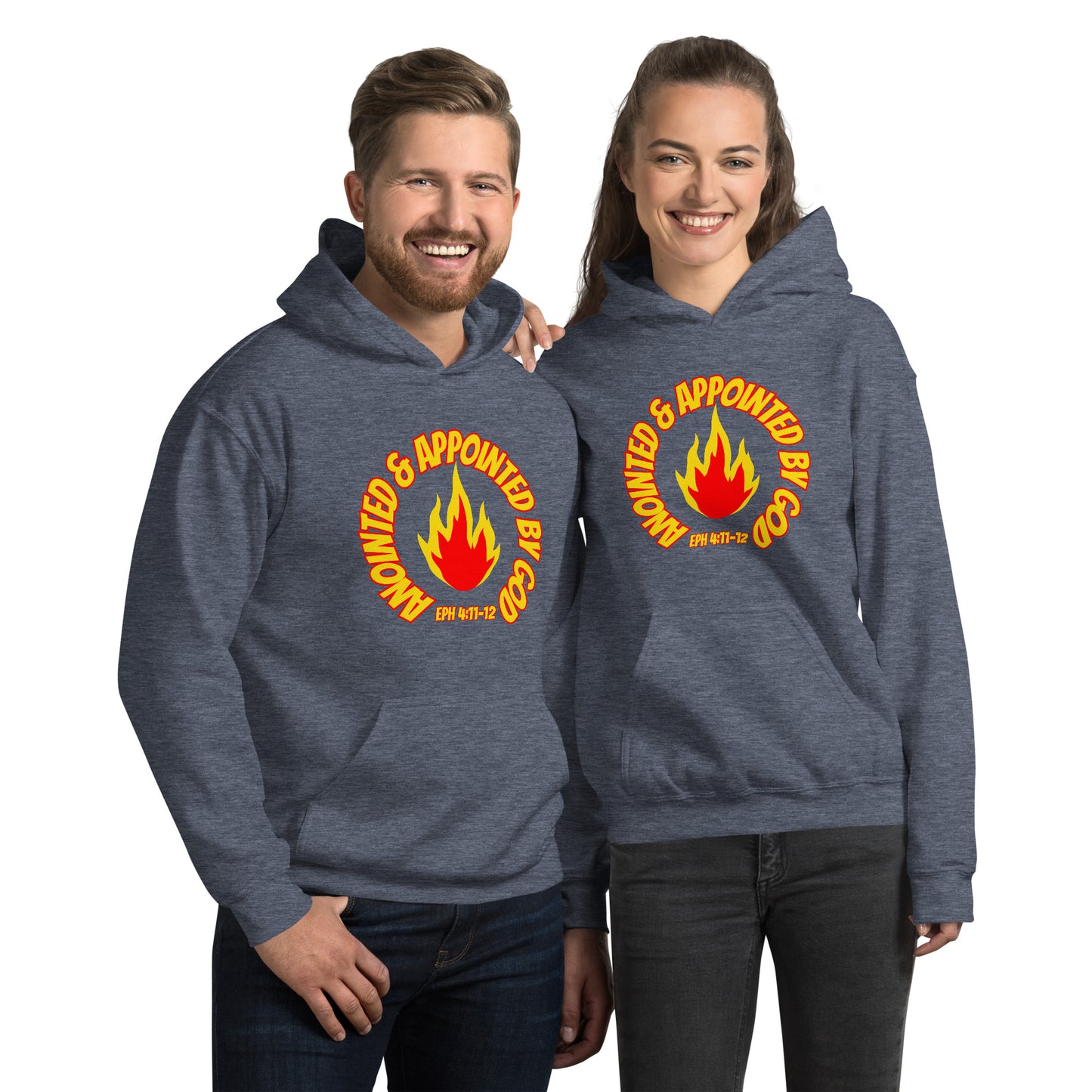 Anointed & Appointed By God Eph 4:11-12 Unisex Hoodie