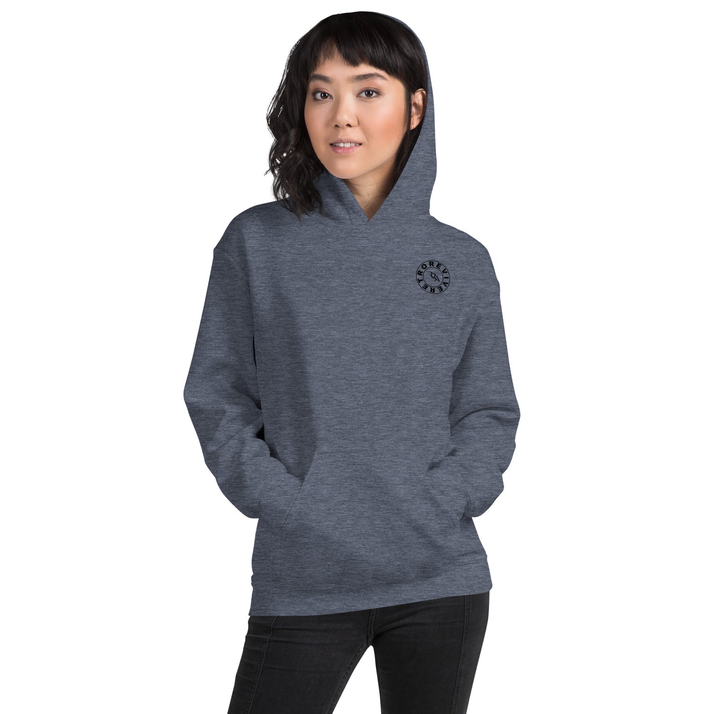 Double Dragon Yin Yang Unisex Hoodie