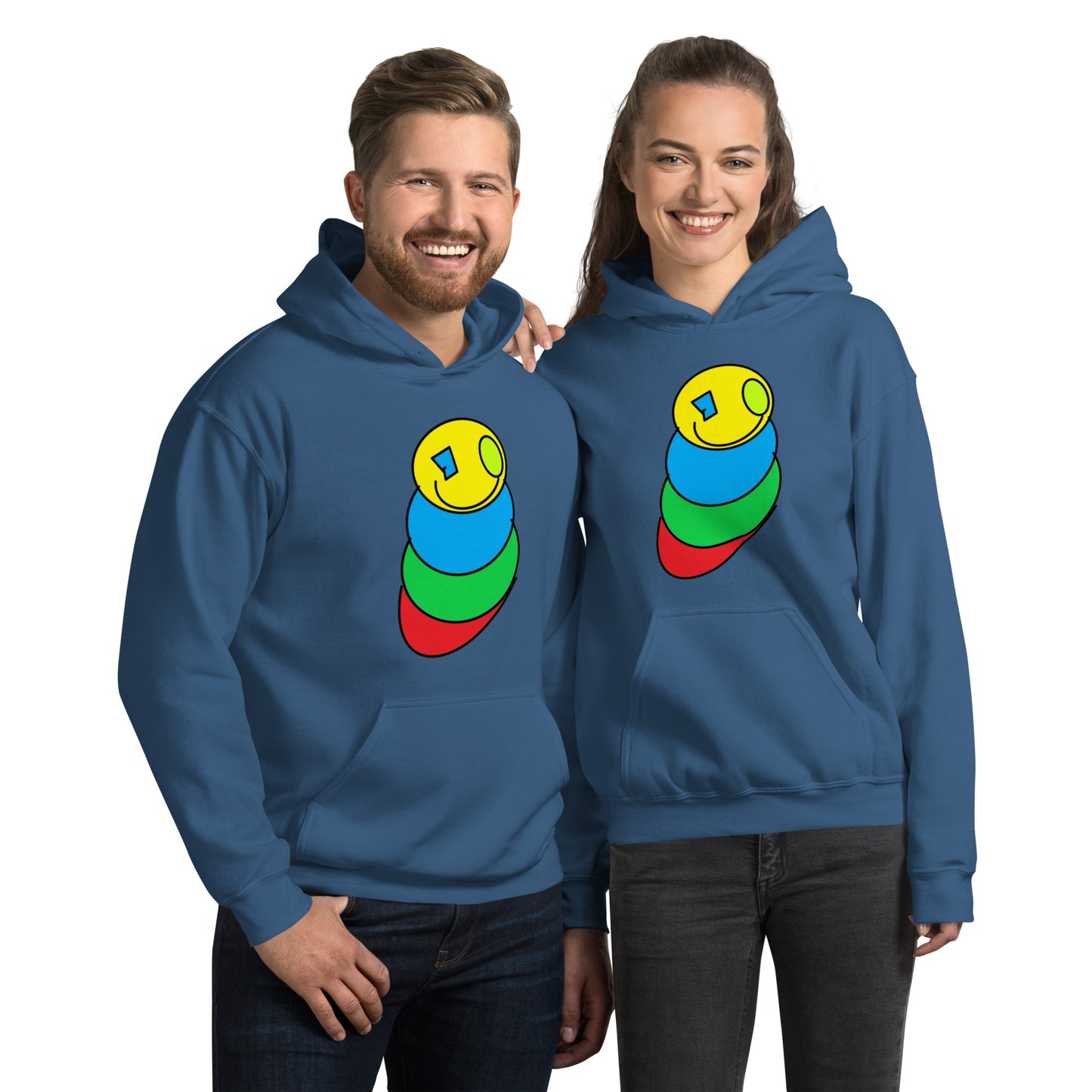 Happy Caterpillar Unisex Hoodie