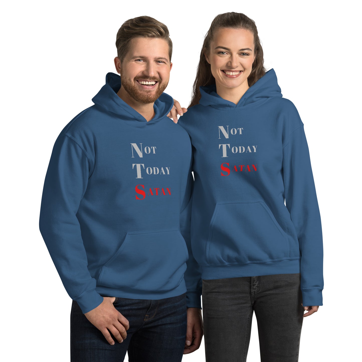Not Today Satan Unisex Hoodie