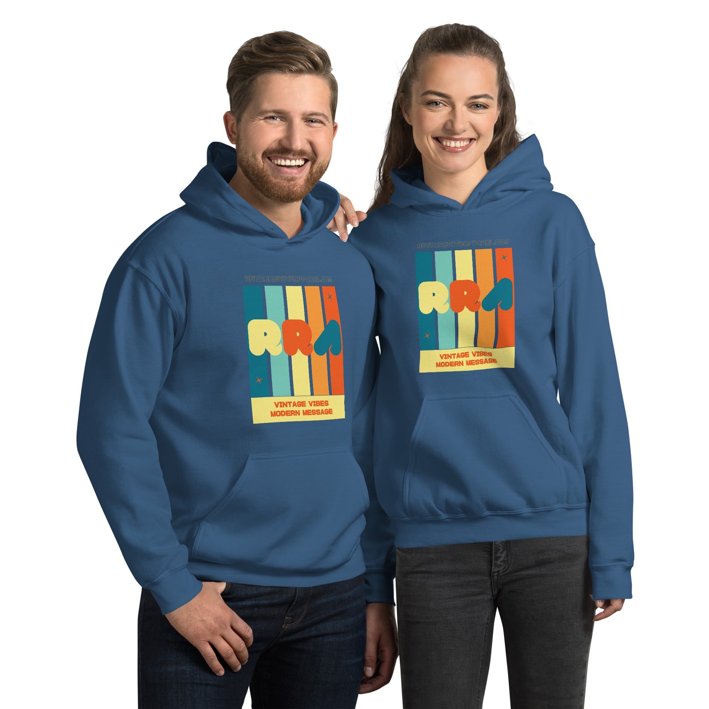 RRA Vintage Vibes Modern Message Unisex Hoodie