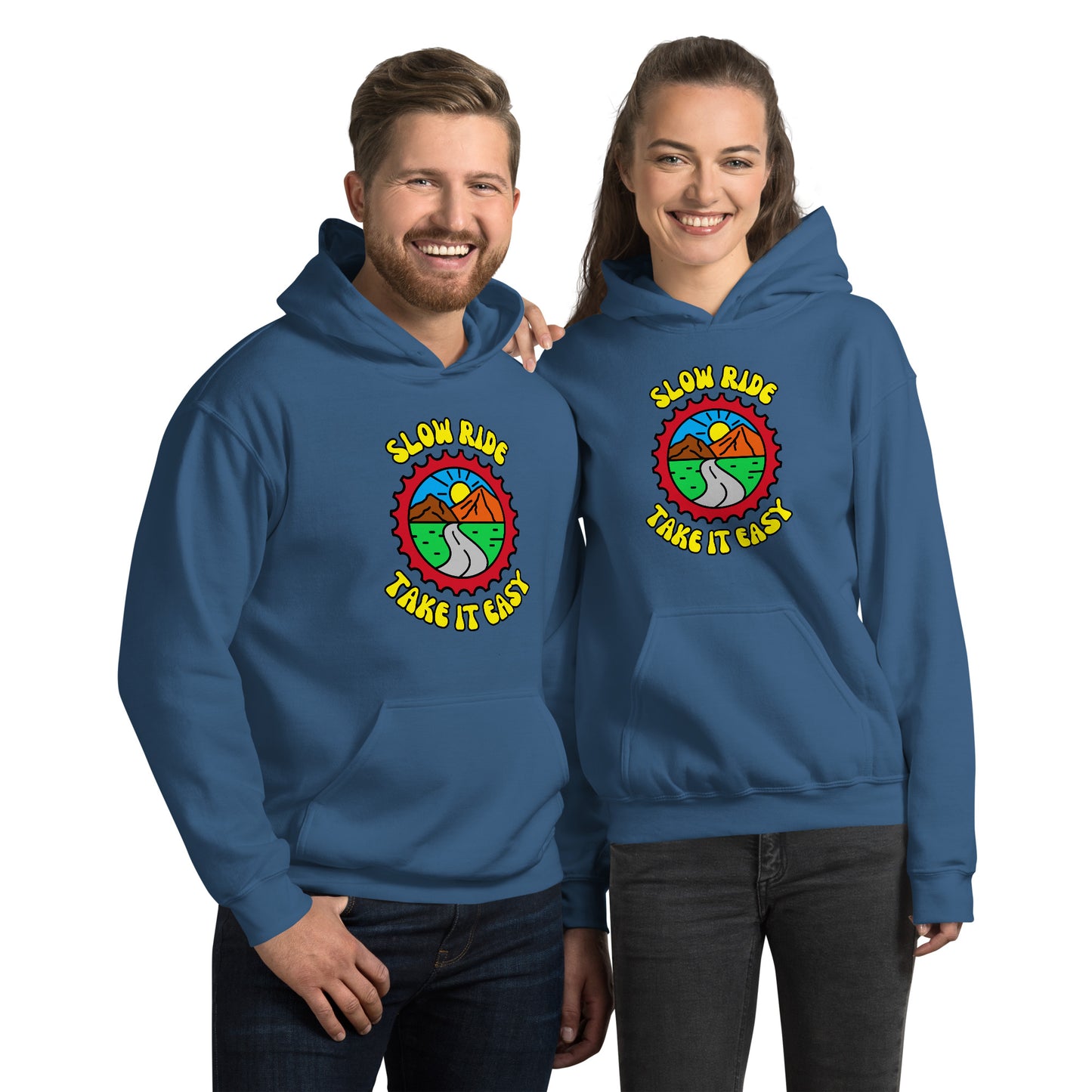 Slow Ride Take It Easy Unisex Hoodie