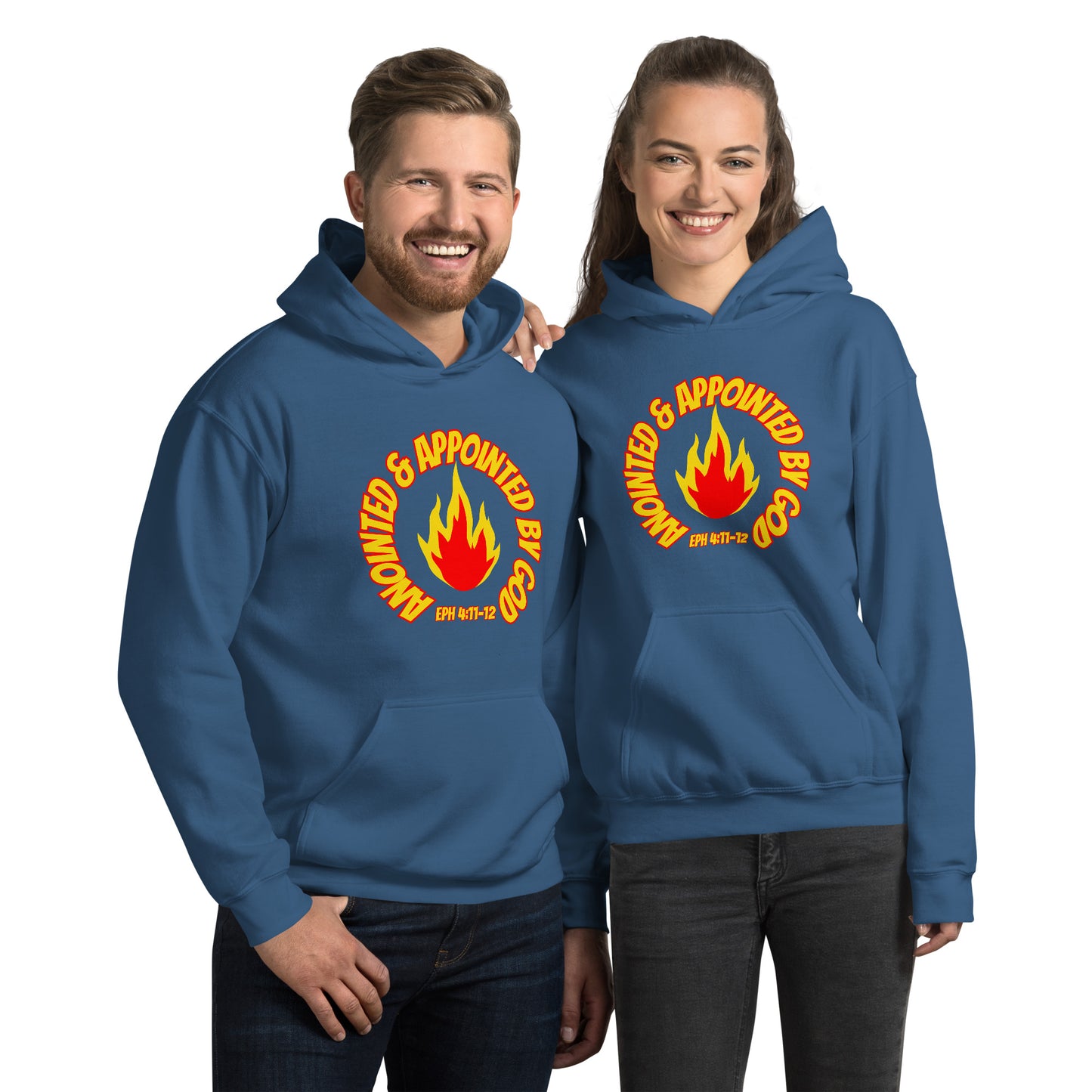 Anointed & Appointed By God Eph 4:11-12 Unisex Hoodie