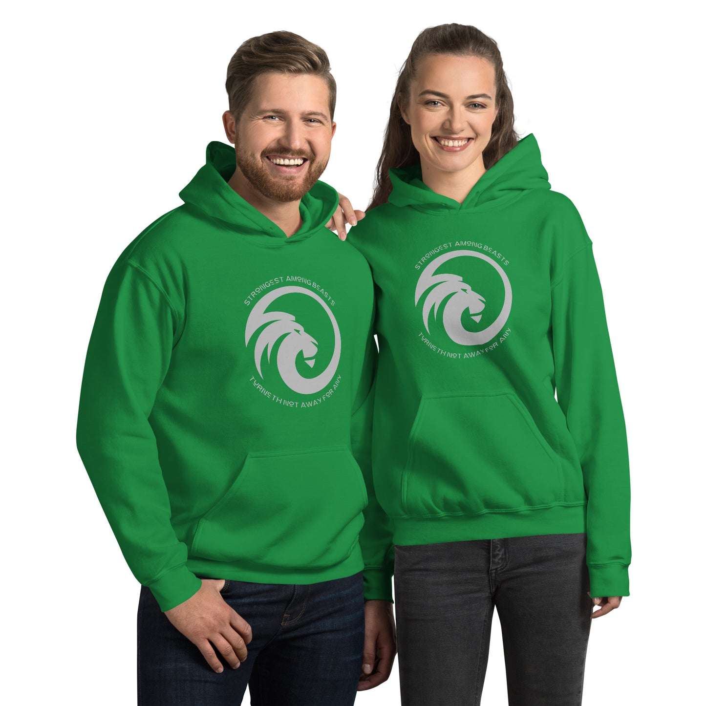 Strongest Among Beasts - Turneth Not Away For Any Unisex Hoodie