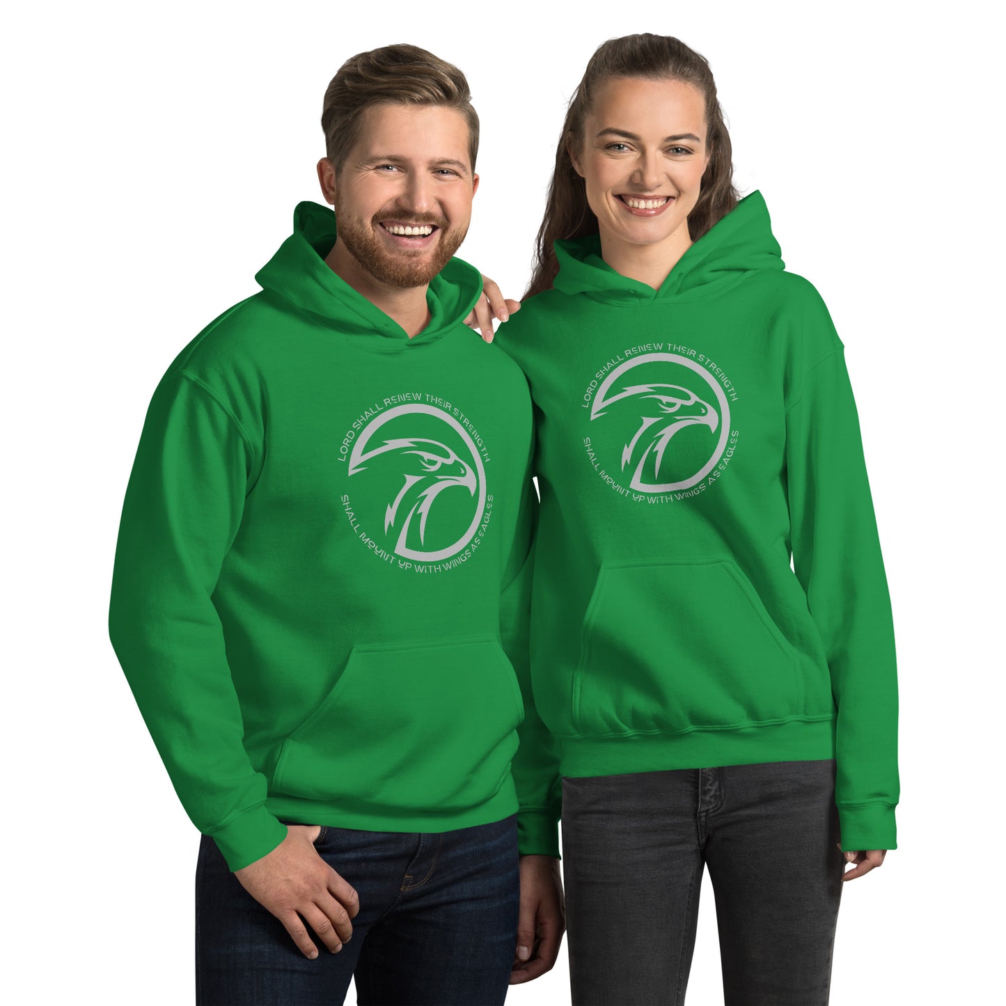 Lord Shall Renew Their Strength Shall Mount Up With Wings As Eagles Unisex Hoodie