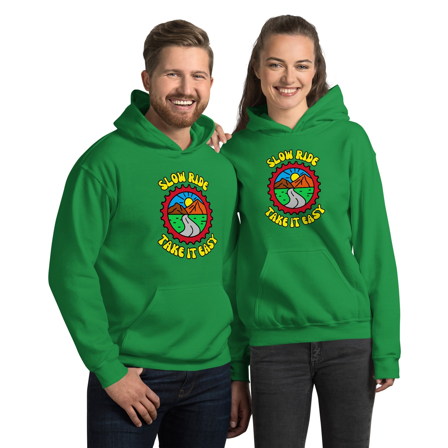 Slow Ride Take It Easy Unisex Hoodie