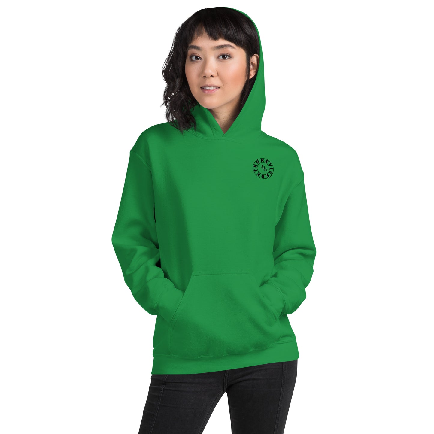 Double Dragon Yin Yang Unisex Hoodie