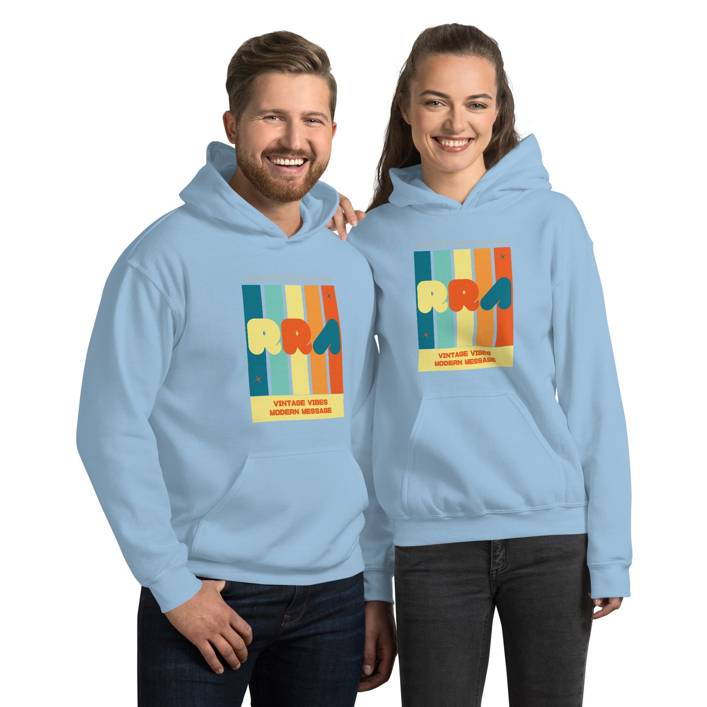RRA Vintage Vibes Modern Message Unisex Hoodie