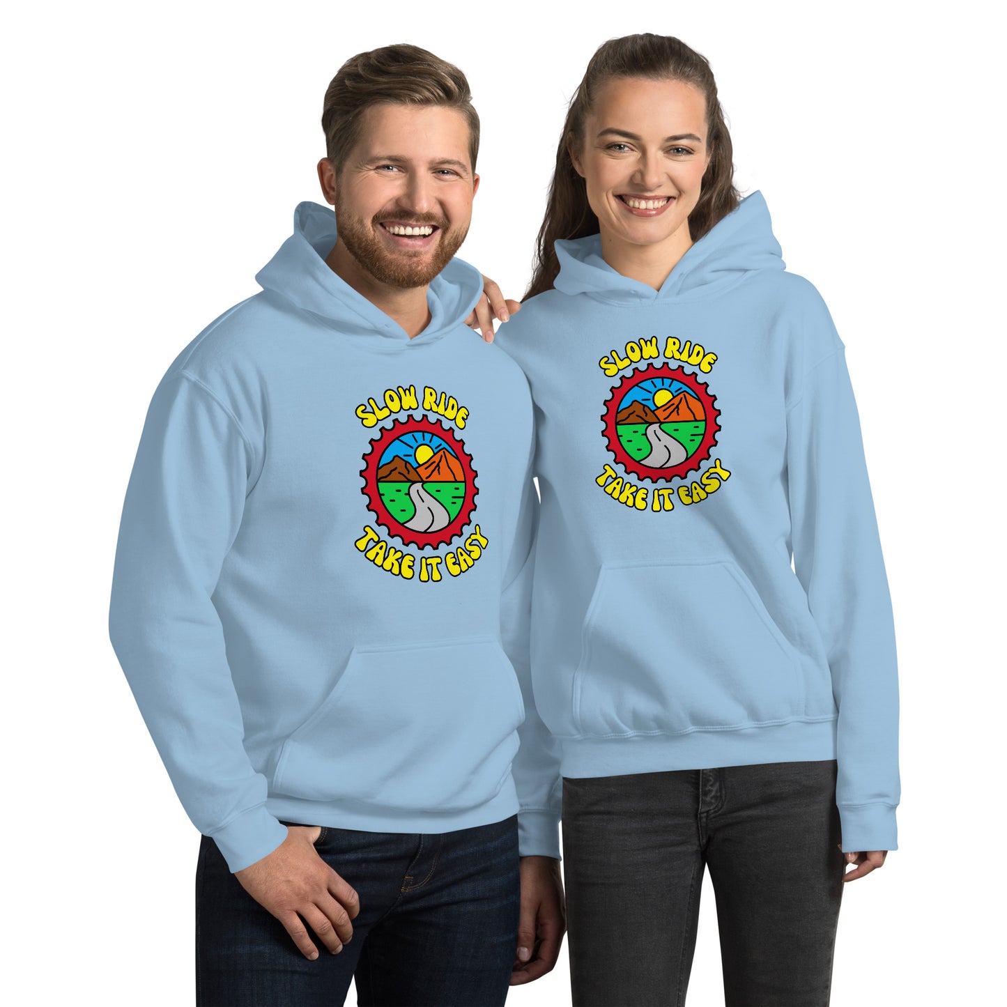 Slow Ride Take It Easy Unisex Hoodie