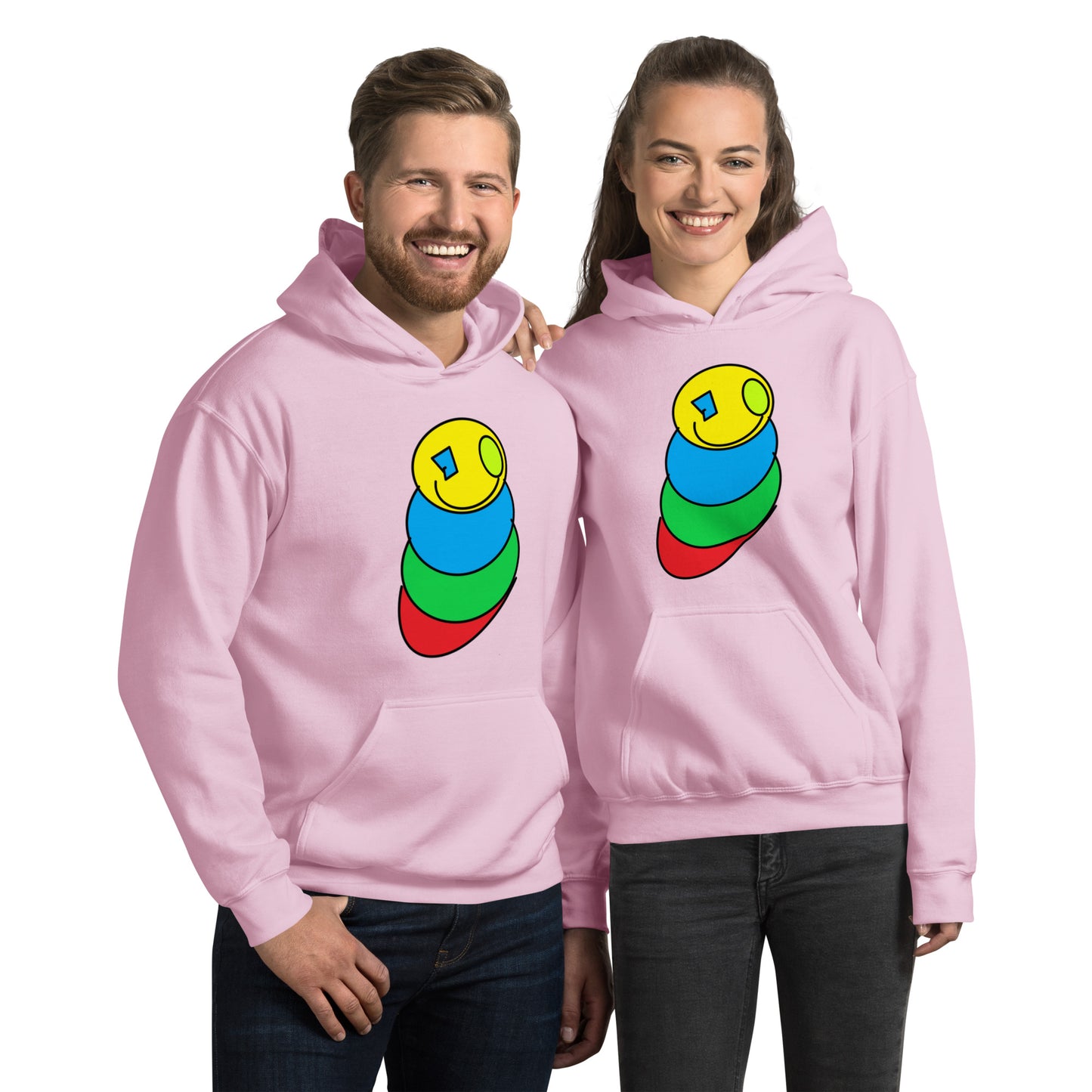 Happy Caterpillar Unisex Hoodie
