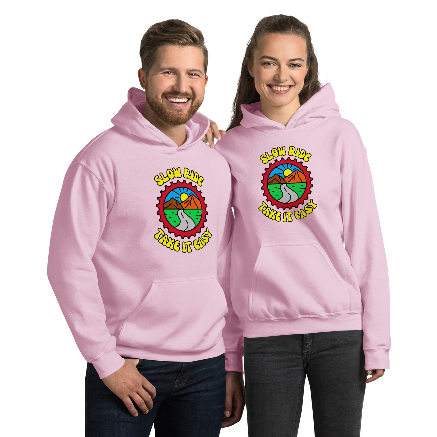 Slow Ride Take It Easy Unisex Hoodie
