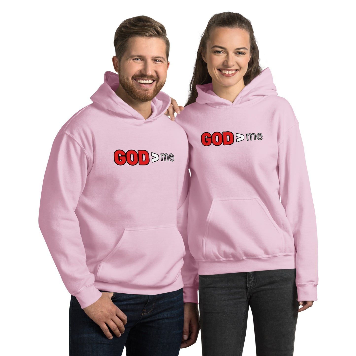 GOD > me Unisex Hoodie