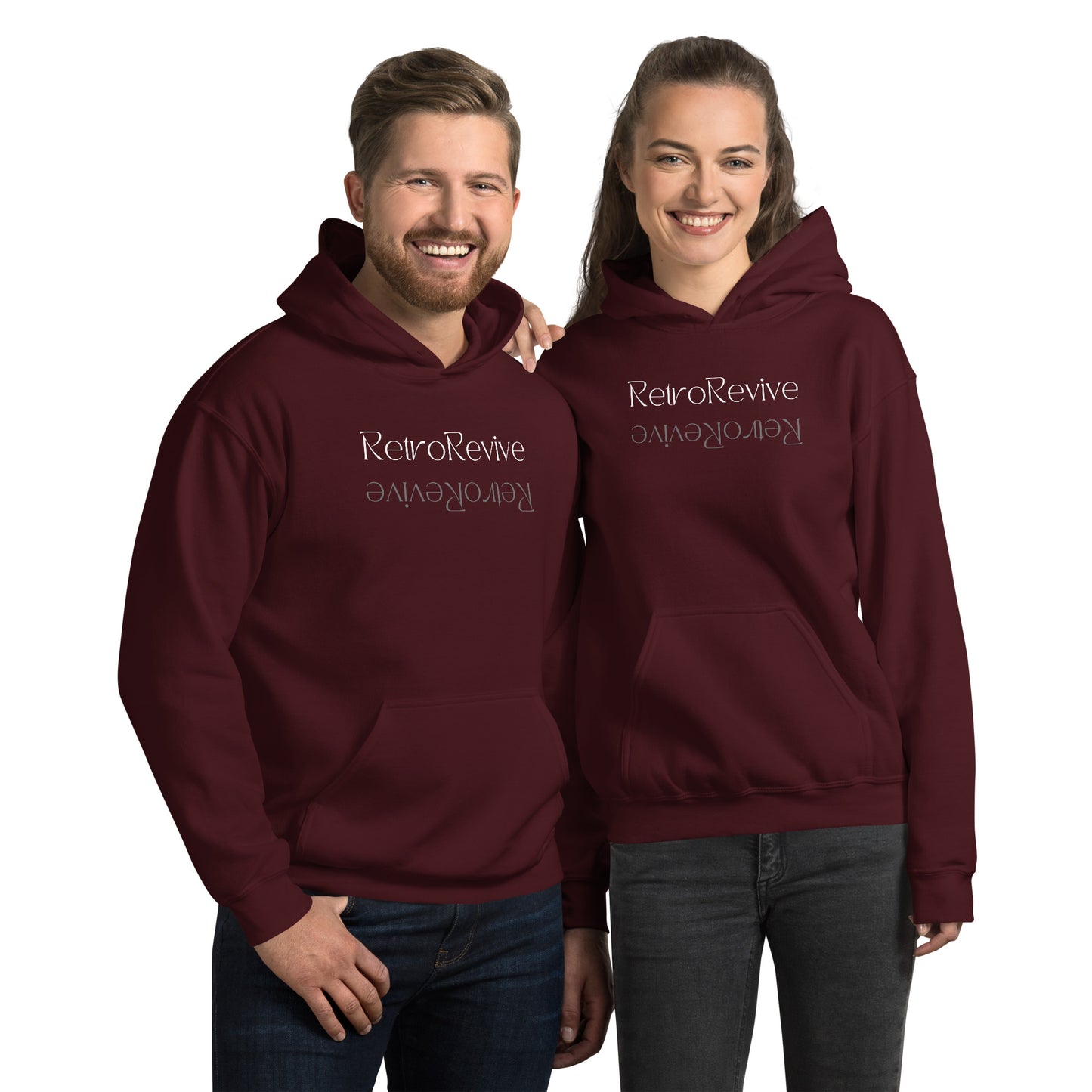 RetroRevive Invert Unisex Hoodie