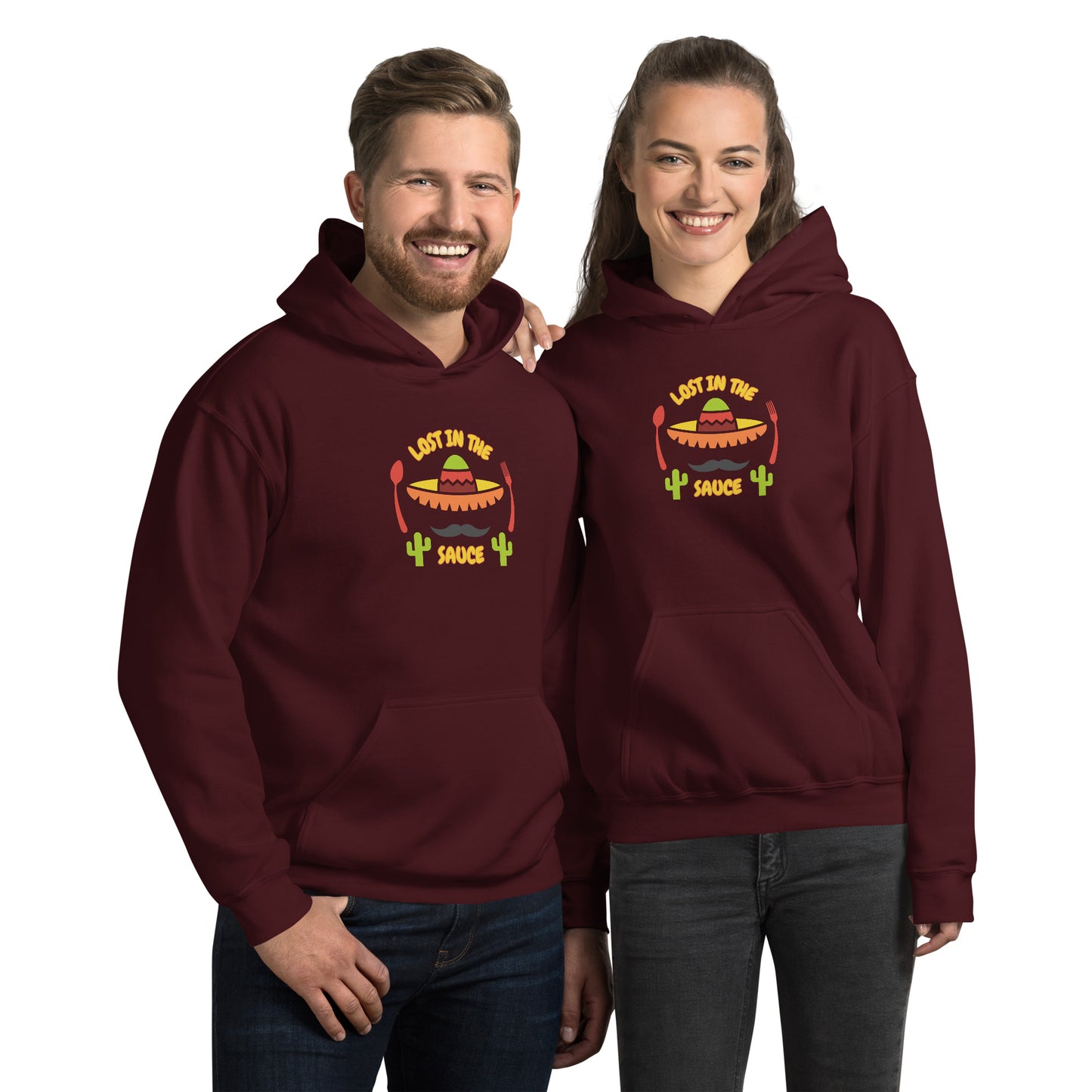 LOST IN THE SAUCE Sombrero Unisex Hoodie