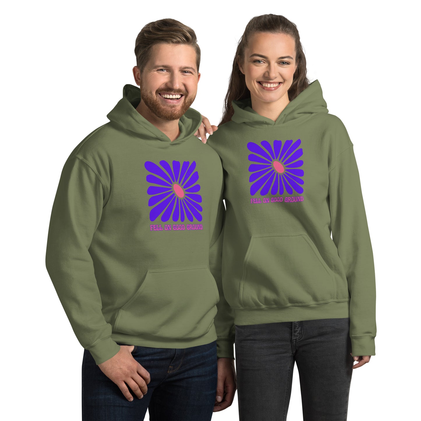FELL ON GOOD GROUND Unisex Hoodie