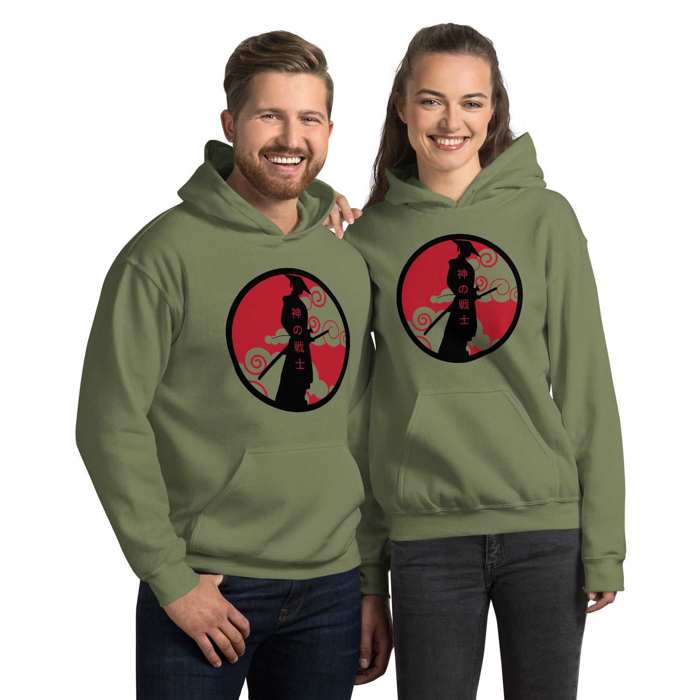 GOD'S WARRIOR (Japanese) Unisex Hoodie