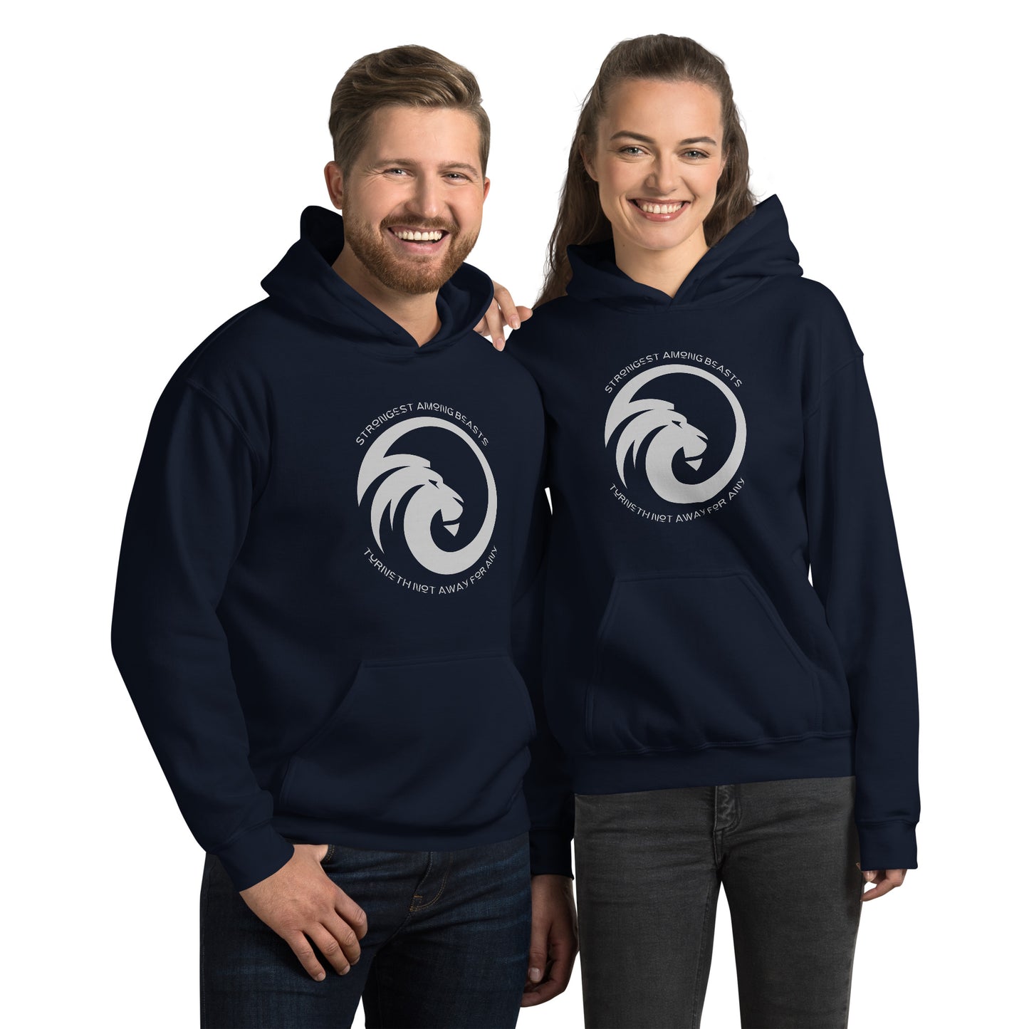 Strongest Among Beasts - Turneth Not Away For Any Unisex Hoodie