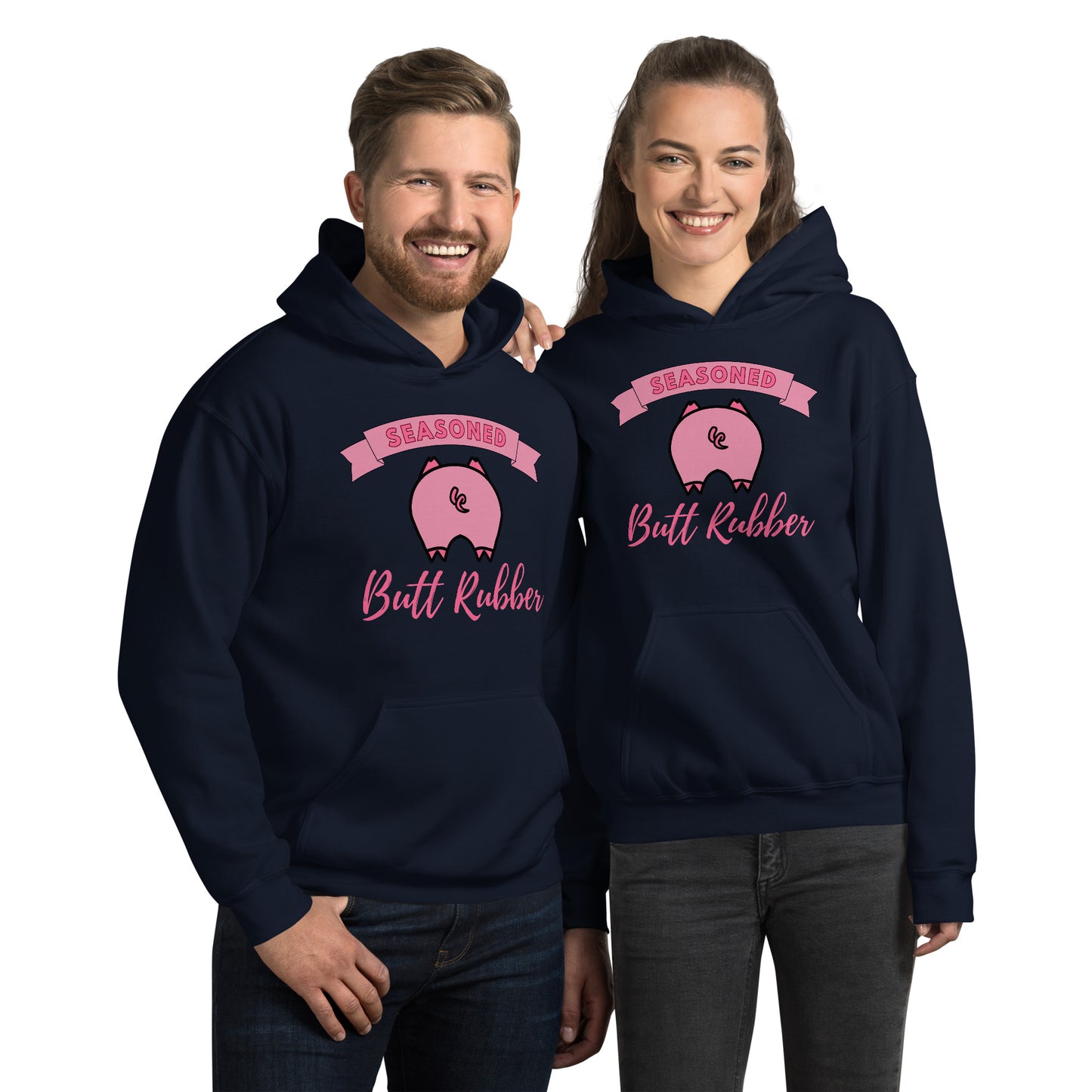 Seasoned Butt Rubber Unisex Hoodie