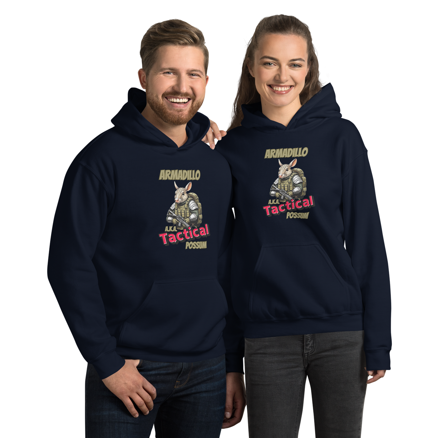 Armadillo A.K.A. Tactical POSSUM Unisex Hoodie