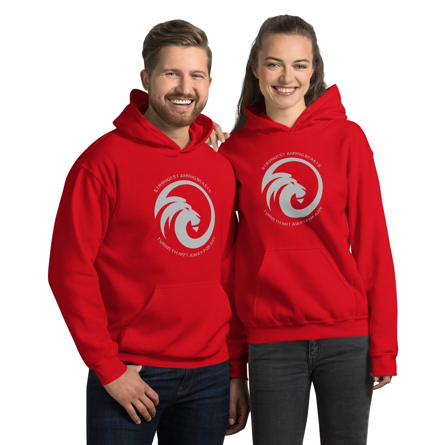 Strongest Among Beasts - Turneth Not Away For Any Unisex Hoodie