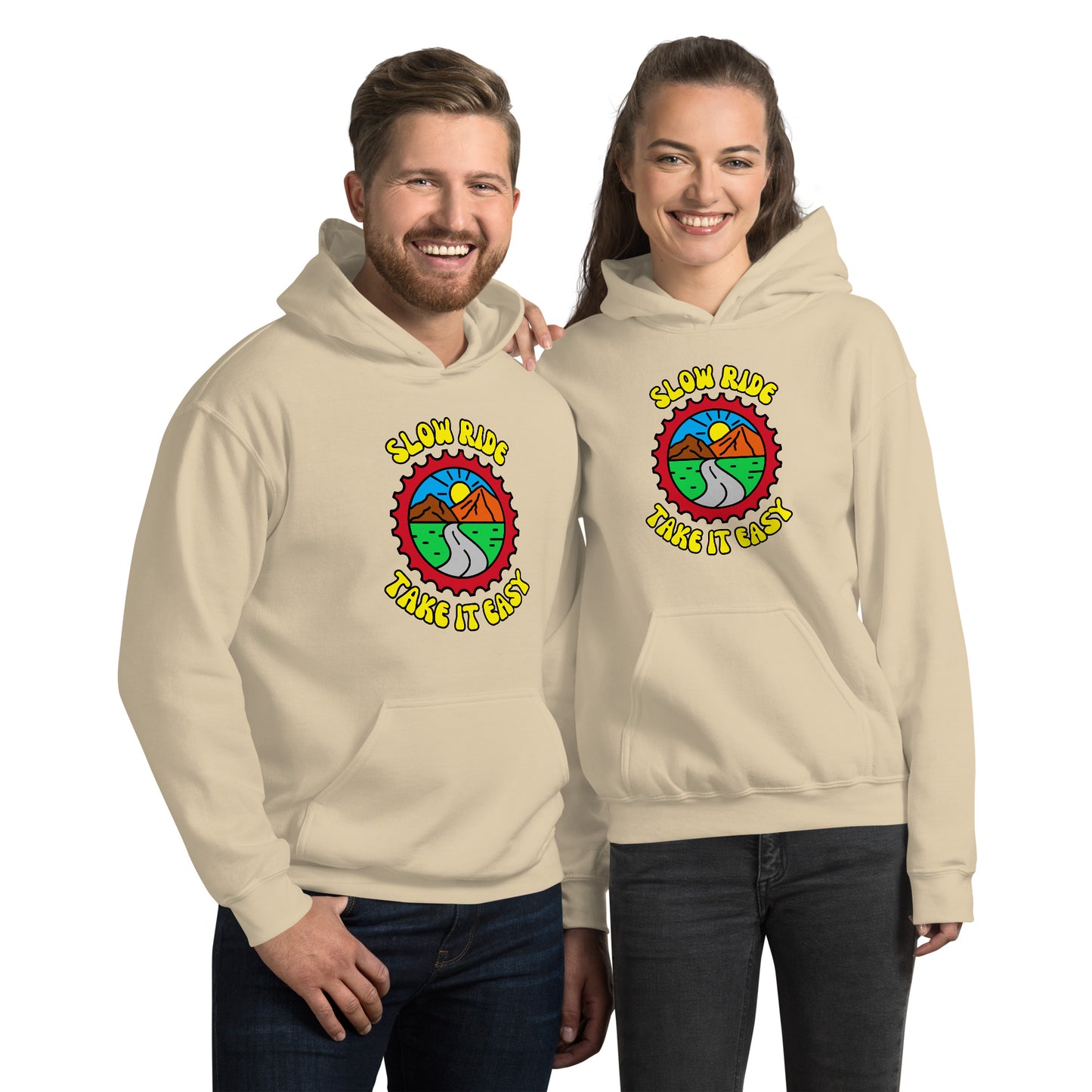 Slow Ride Take It Easy Unisex Hoodie