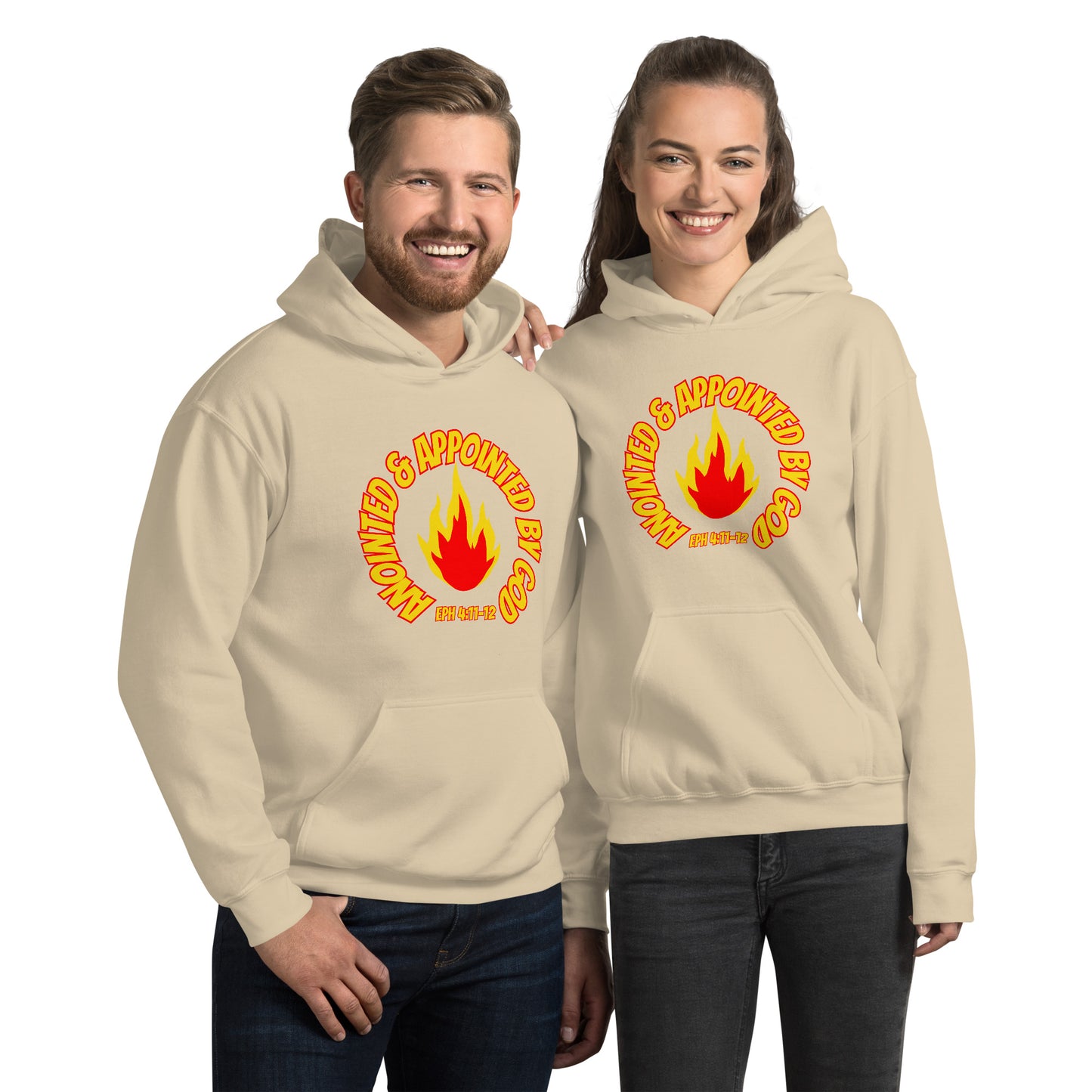 Anointed & Appointed By God Eph 4:11-12 Unisex Hoodie