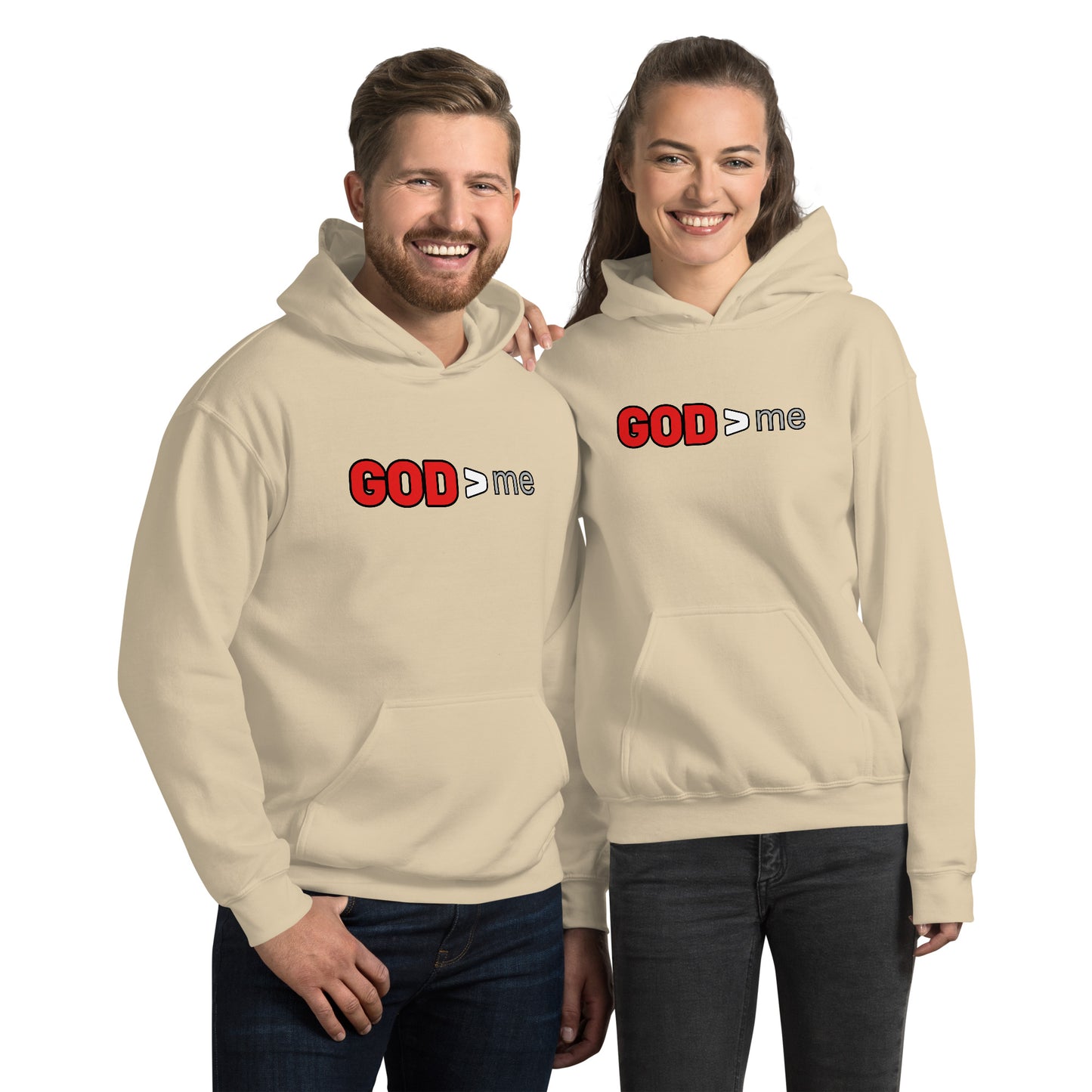 GOD > me Unisex Hoodie