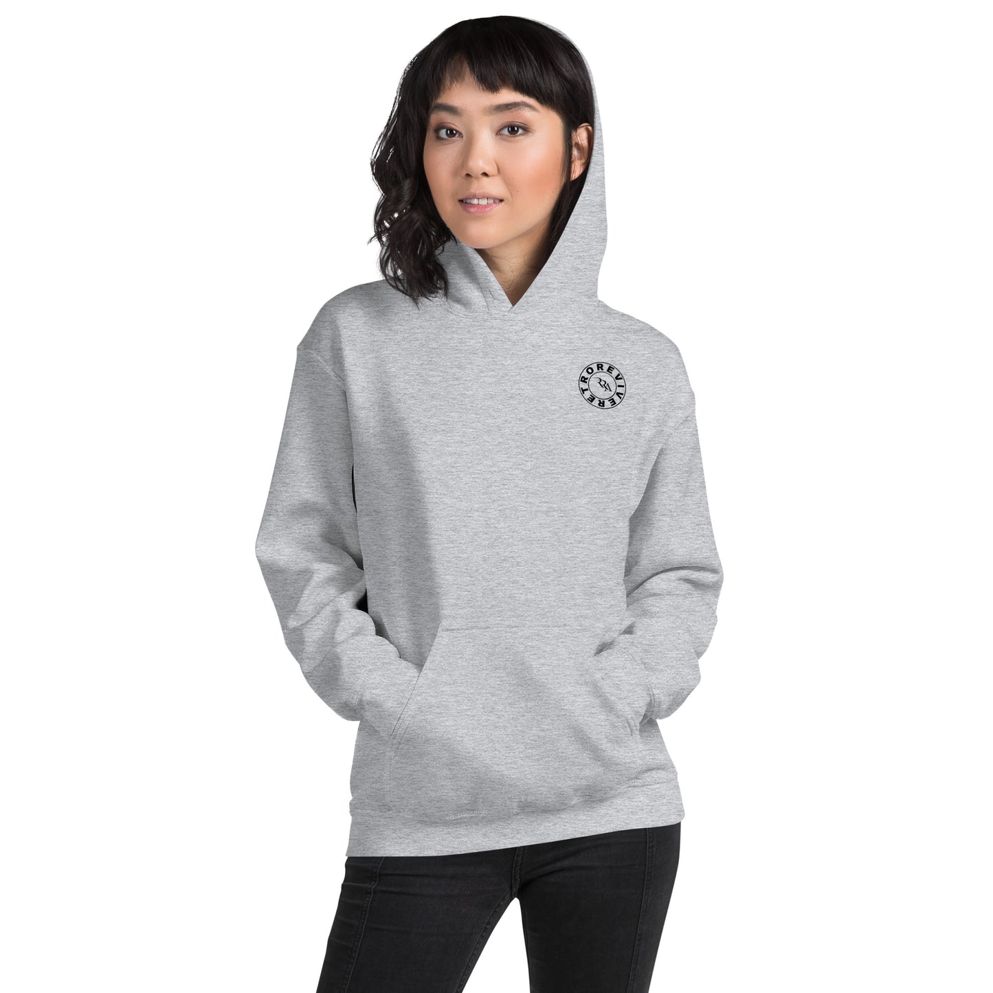 Double Dragon Yin Yang Unisex Hoodie