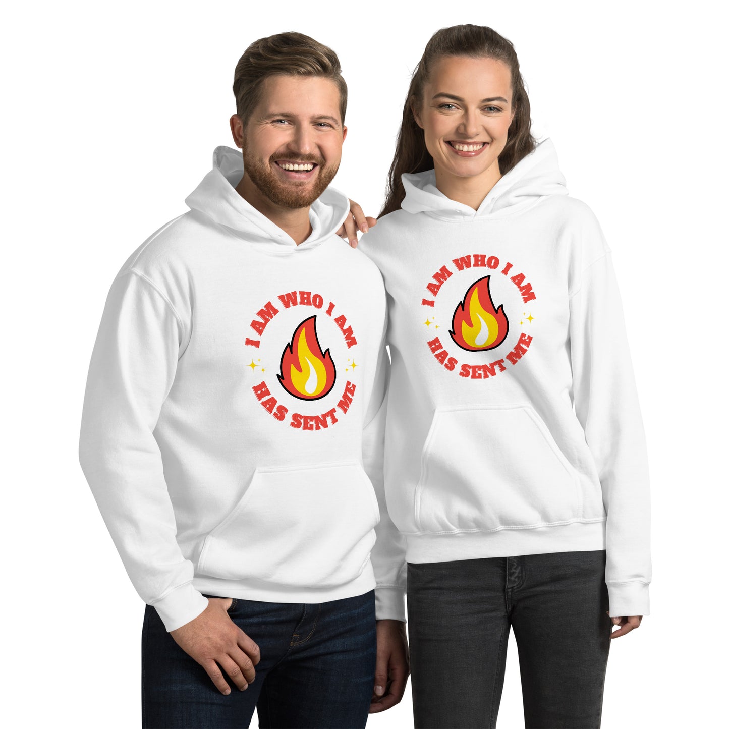 I AM WHO I AM HAS SENT ME Unisex Hoodie