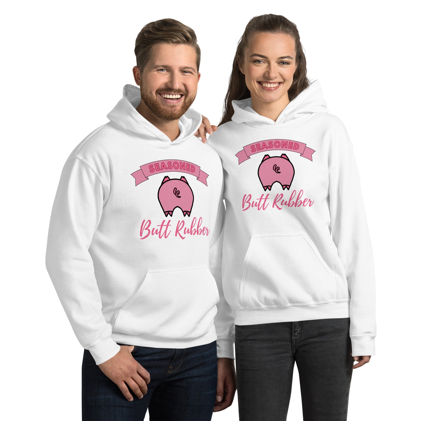 Seasoned Butt Rubber Unisex Hoodie