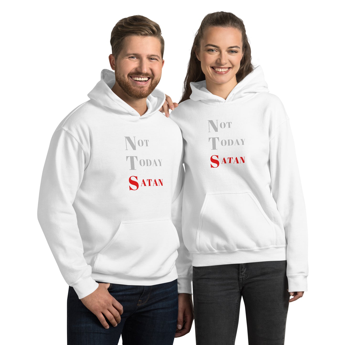 Not Today Satan Unisex Hoodie