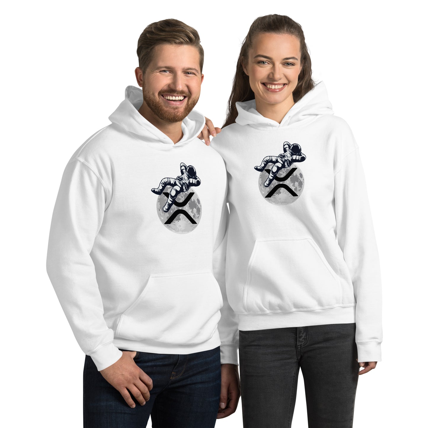 XRP MOON ASTRONAUT Unisex Hoodie