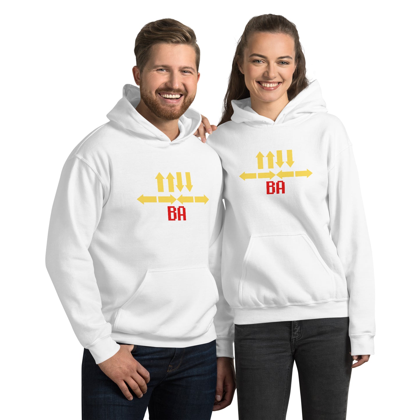 Up Up Dn Dn LF RT LF RT B A Unisex Hoodie