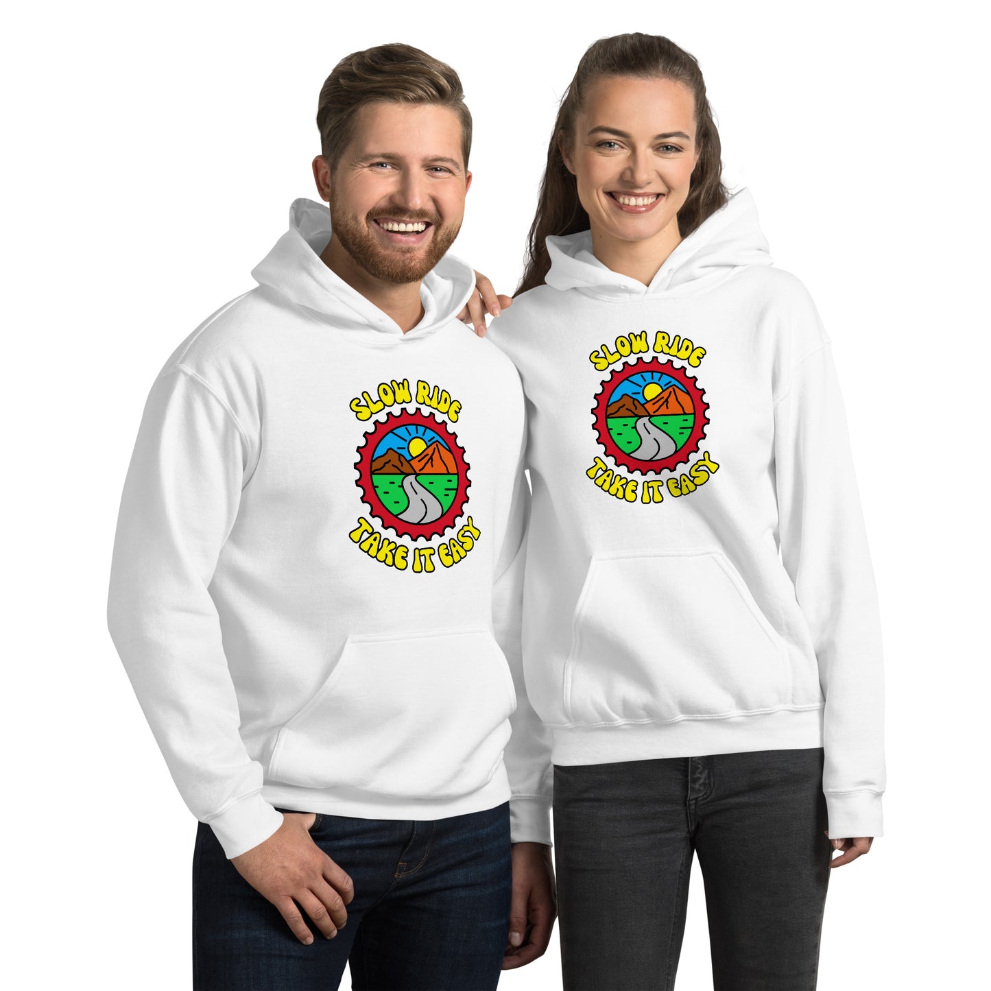 Slow Ride Take It Easy Unisex Hoodie