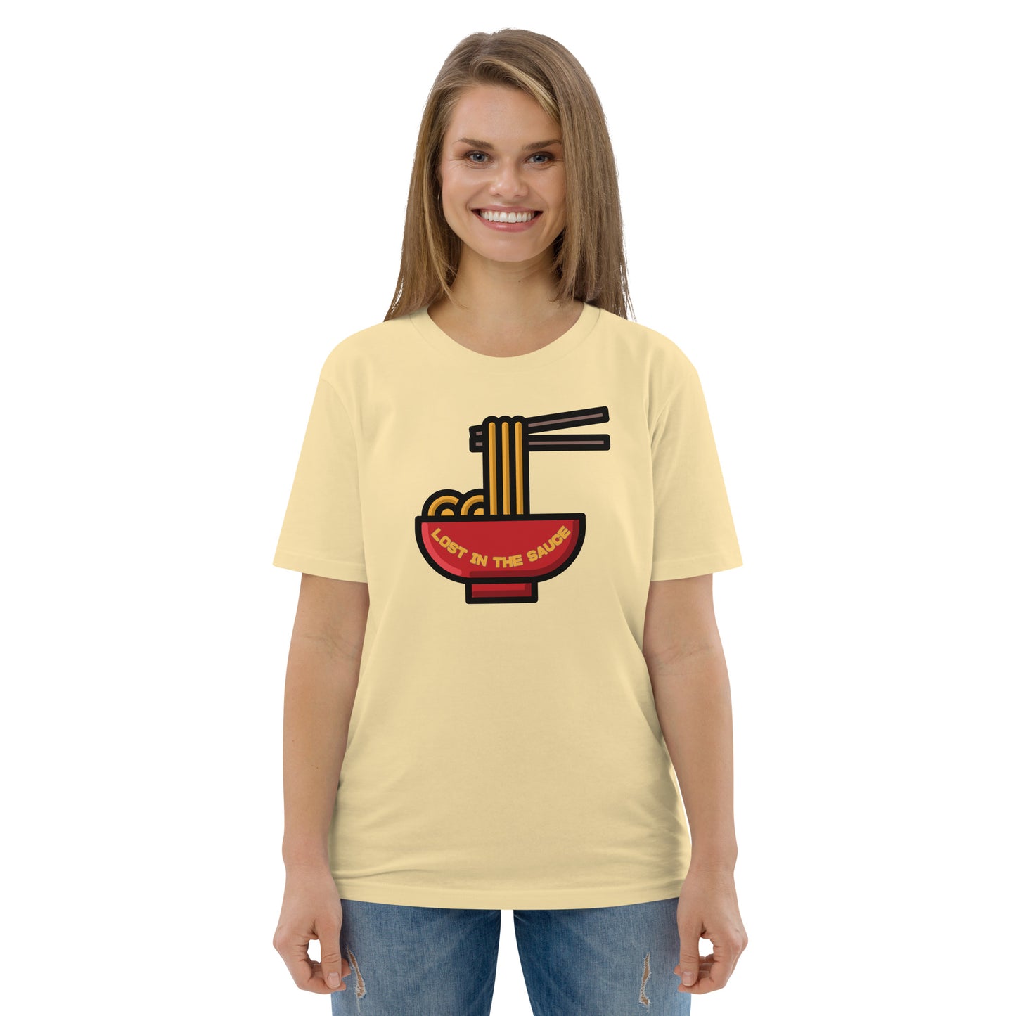 LOST IN THE SAUCE (ASIAN NOODLE) Women's Organic Cotton T-Shirt