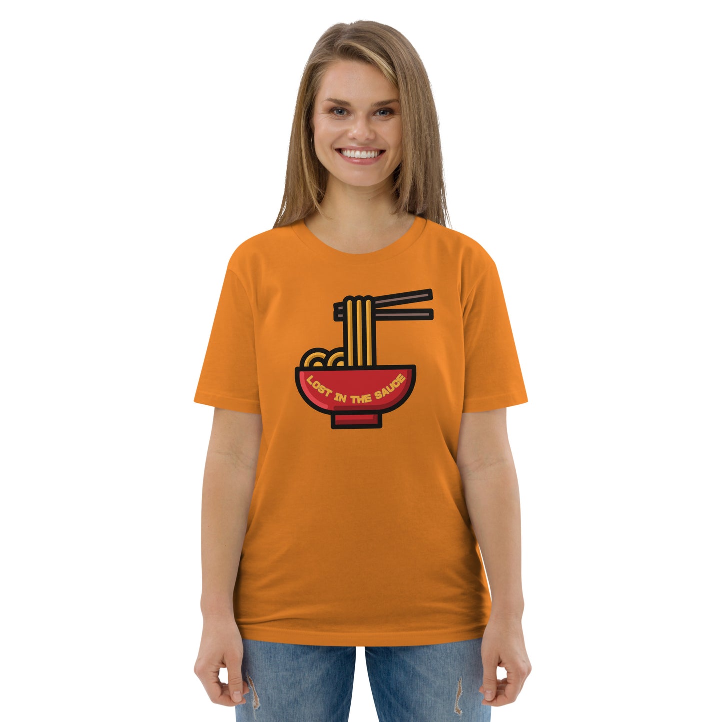 LOST IN THE SAUCE (ASIAN NOODLE) Women's Organic Cotton T-Shirt