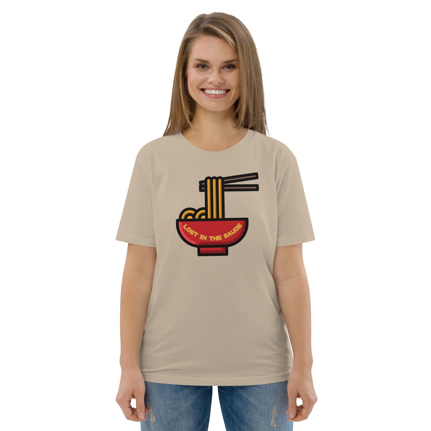 LOST IN THE SAUCE (ASIAN NOODLE) Women's Organic Cotton T-Shirt
