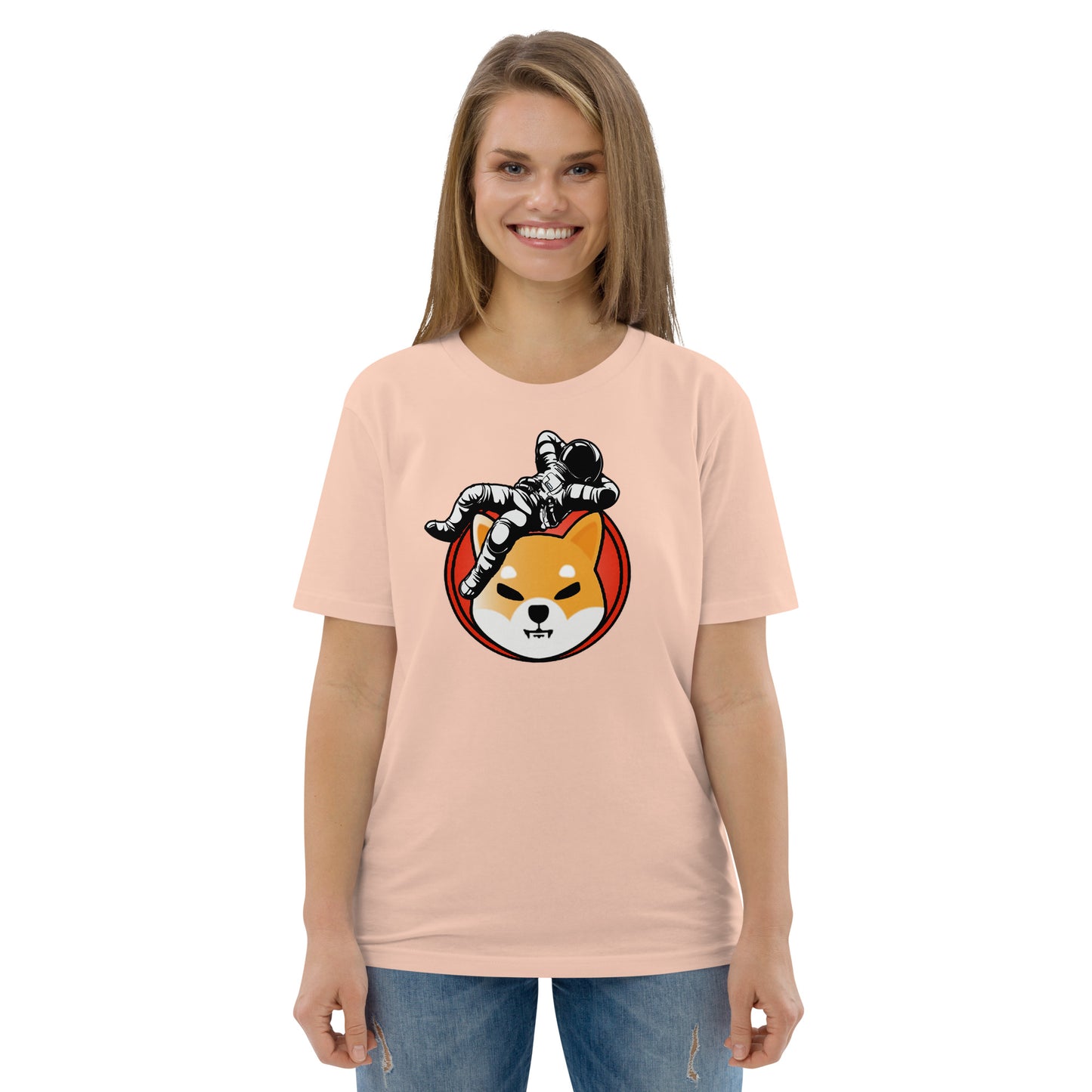 Shiba Inu To The Moon Women's Organic Cotton T-Shirt